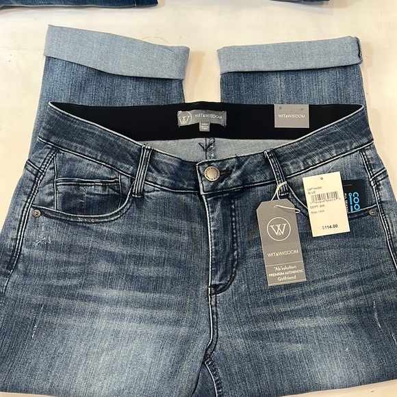 Wit & Wisdom Ab Solution Girlfriend Distressed Jean - Picture 4 of 16